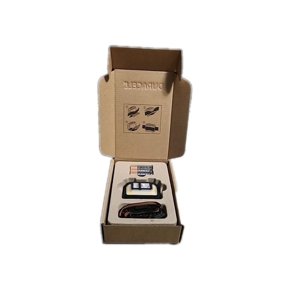 Duracell 575 Lumen LED COB Headlamps 6 Beam Modes‎ Batteries Included